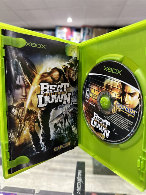 Beat Down: Fists of Vengeance (Microsoft Original Xbox, 2005) Complete Tested!