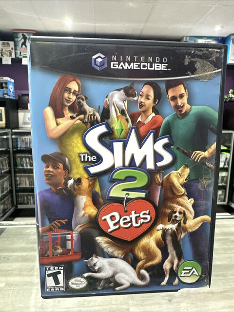 Sims 2: Pets (Nintendo GameCube, 2006) CIB Complete Tested!