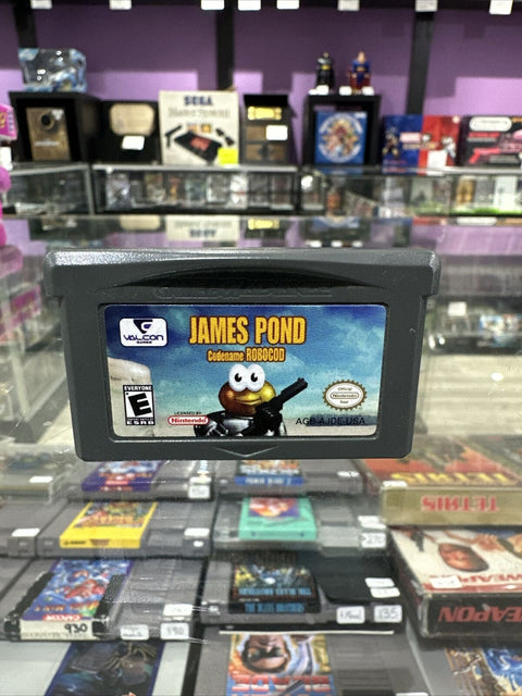 James Pond: Codename RoboCod (Nintendo Game Boy Advance, 2005) GBA Tested!