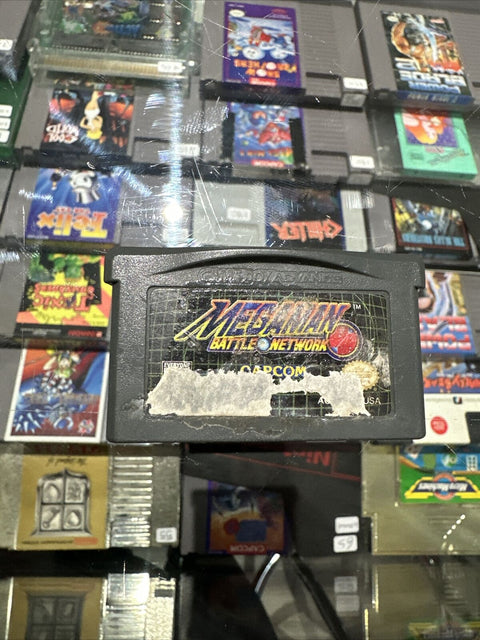 Mega Man Battle Network (Nintendo Game Boy Advance) GBA Cart Only Tested!