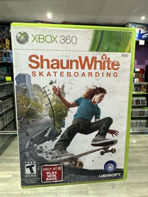Shaun White Skateboarding (Microsoft Xbox 360, 2010) Tested!