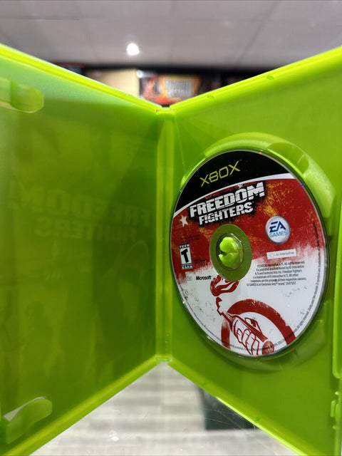 Freedom Fighters (Microsoft Original OG Xbox, 2003) Tested!