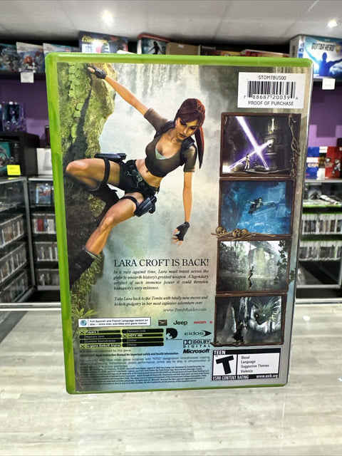 Lara Croft: Tomb Raider -- Legend (Microsoft Original Xbox) Complete Tested