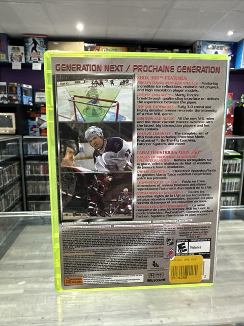 NHL 2K6 (Microsoft Xbox 360, 2005) CIB Complete Tested!