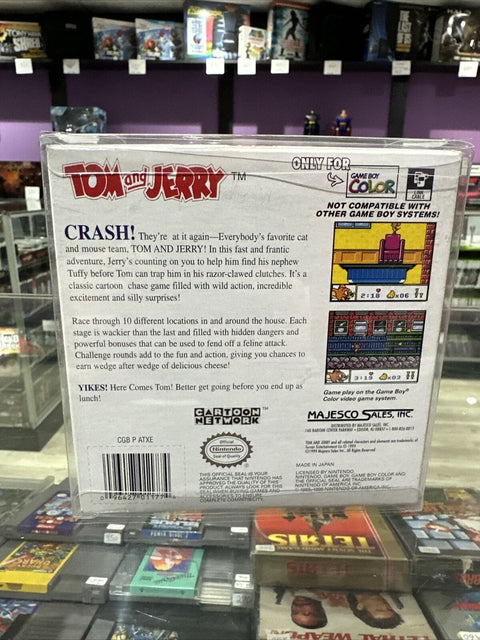 Tom and Jerry (Nintendo Game Boy Color, 1999) GBC CIB Complete Tested!