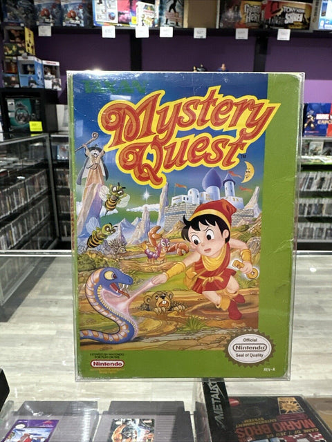Mystery Quest (Nintendo Entertainment System, 1989) NES In Box - Tested!