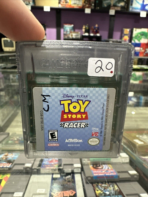 Toy Story Racer (Nintendo Game Boy Color, 2001) GBC Tested!