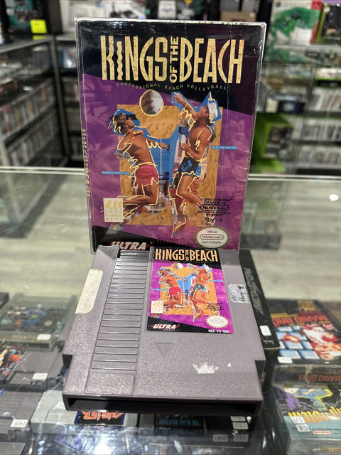 Kings of the Beach (Nintendo Entertainment System, 1990) NES In Box - Tested!