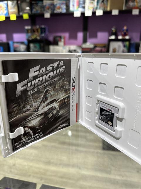 Fast & Furious: Showdown (Nintendo 3DS, 2013) CIB Complete Tested!