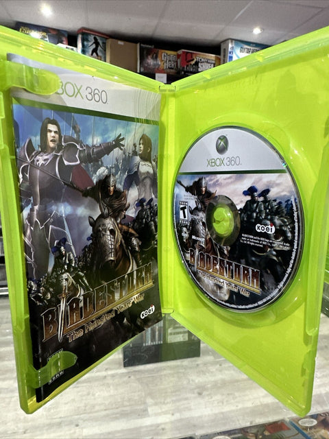 Bladestorm: The Hundred Years' War (Microsoft Xbox 360, 2007) Complete Tested