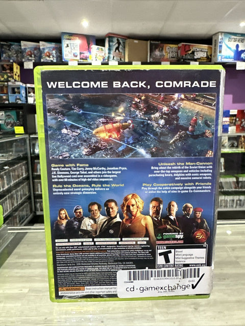 Command & Conquer: Red Alert 3 (Microsoft Xbox 360, 2008) CIB Complete Tested!