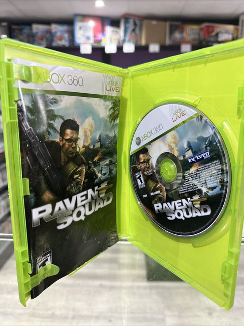 Raven Squad (Microsoft Xbox 360, 2009) CIB Complete