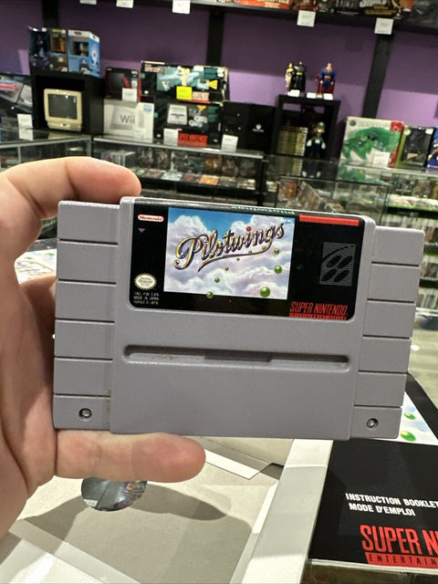 Pilotwings (Super Nintendo, 1991) SNES CIB Complete Tested!