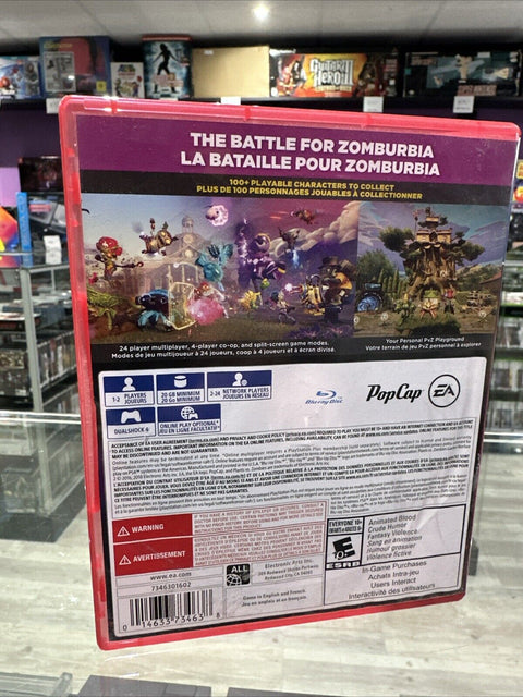 Plants vs Zombies GW2 (Sony PlayStation 4 / PS4, 2016) Tested!