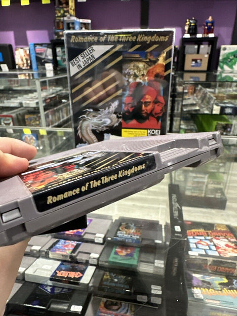 Romance of the Three Kingdoms (Nintendo Entertainment System) NES Complete