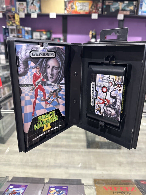 Space Harrier II (Sega Genesis, 1988) CIB Complete Tested!