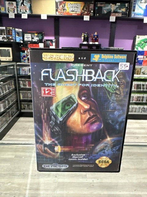 Flashback: The Quest for Identity (Sega Genesis, 1993) Tested!