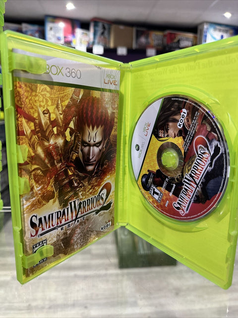 Samurai Warriors 2 (Microsoft Xbox 360, 2006) CIB Complete Tested!