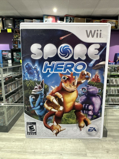 Spore Hero (Nintendo Wii, 2009) No Manual Tested!