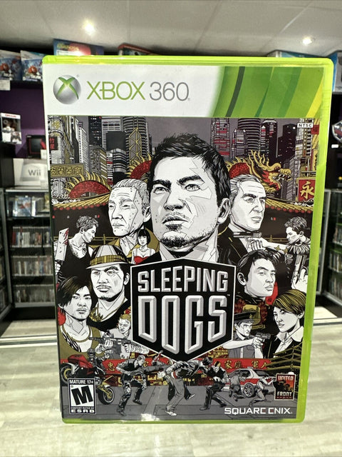 Sleeping Dogs (Microsoft Xbox 360, 2012) CIB Complete Tested!