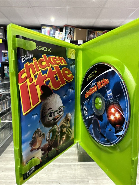 Disney's Chicken Little (Microsoft Original Xbox, 2005) CIB Complete Tested!