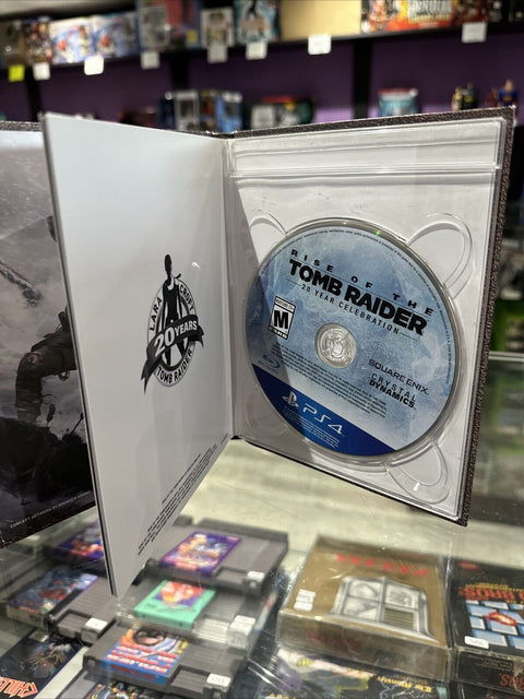 Rise of the Tomb Raider 20 Year Celebration (PlayStation 4) PS4 Artbook Editon