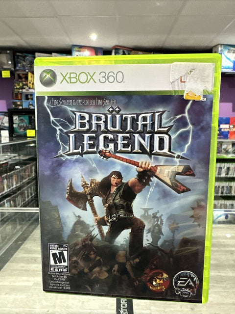 Brutal Legend (Microsoft Xbox 360, 2009) Complete CIB Tested!