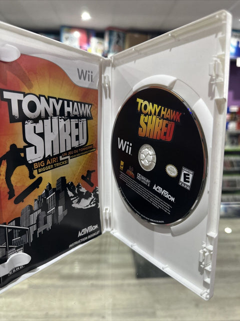 Tony Hawk: Shred (Nintendo Wii, 2010) CIB Complete Tested!