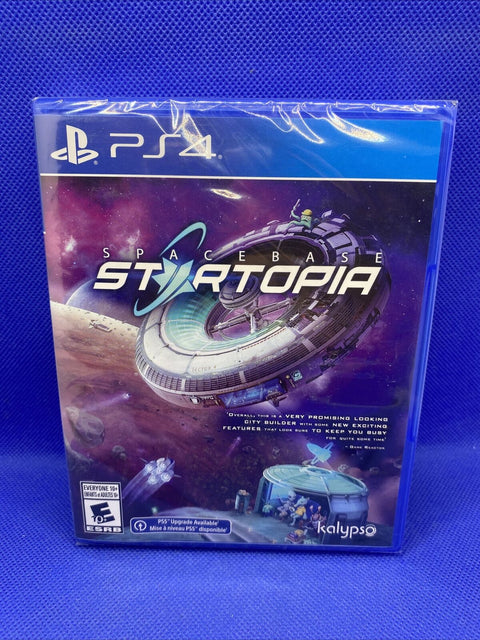 Spacebase Startopia (Sony Playstation 4, 2021) PS4 Brand NEW Factory Sealed!