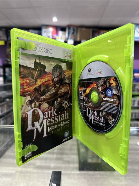 Dark Messiah: Might and Magic Elements (Microsoft Xbox 360) Complete Tested!