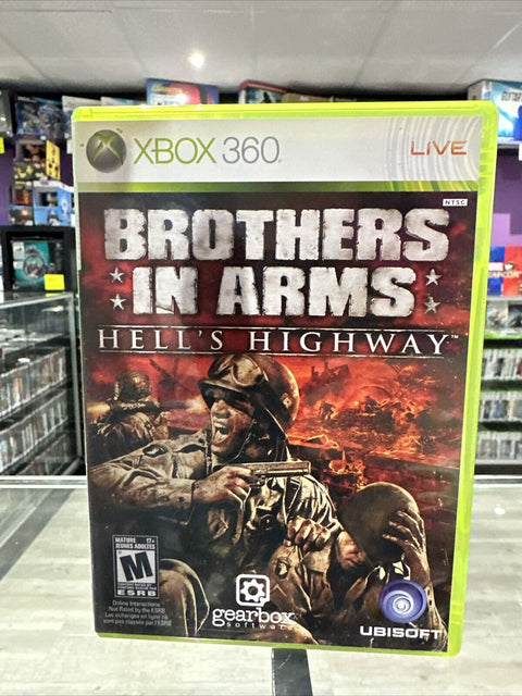 Brothers in Arms: Hell's Highway (Microsoft Xbox 360, 2008) Complete Tested!