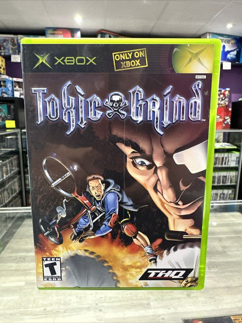 Toxic Grind (Microsoft Original OG Xbox, 2002) CIB Complete Tested!