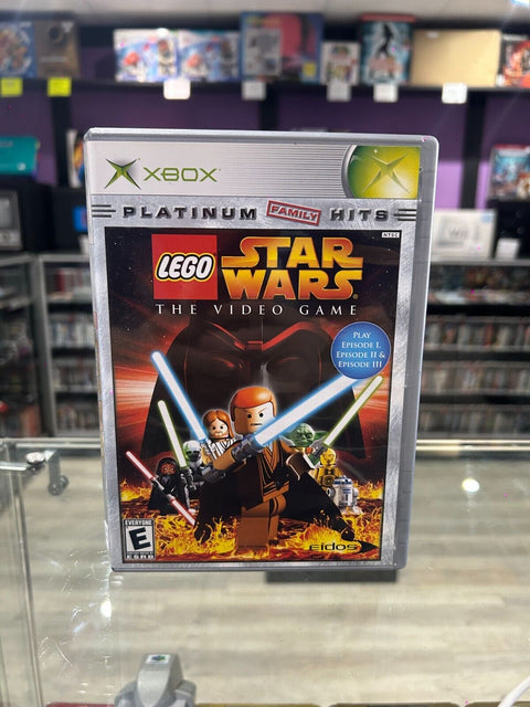 LEGO Star Wars: The Video Game (Xbox, 2005) OG Xbox CIB Complete Tested!