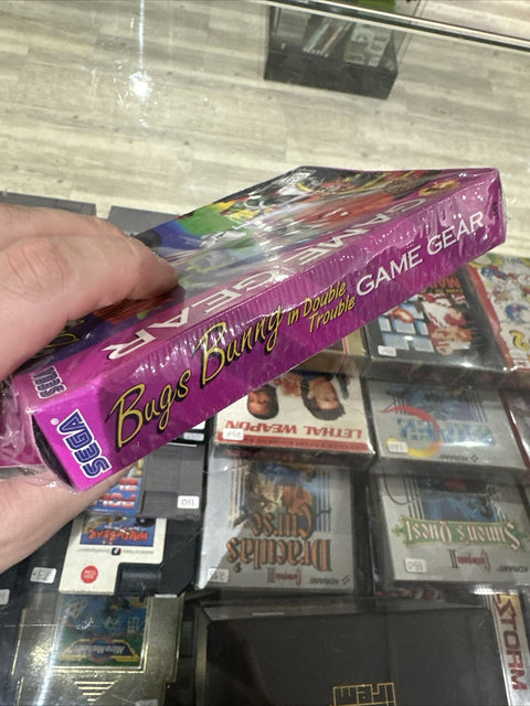 NEW! Bugs Bunny in Double Trouble (Sega Game Gear, 1996) GG Factory Sealed!