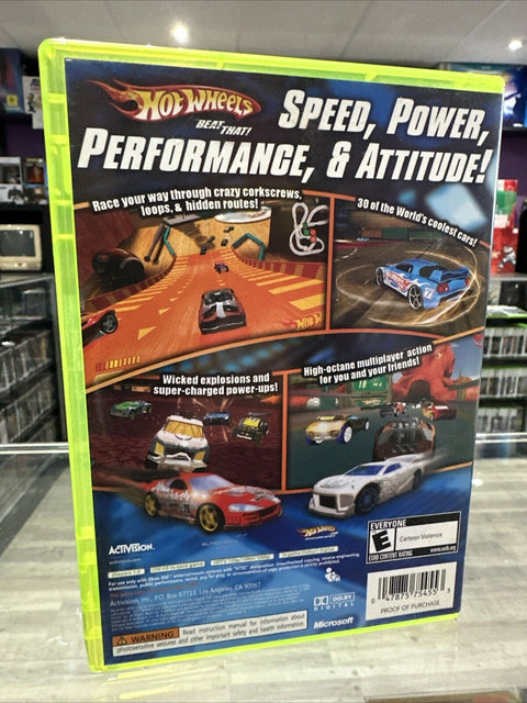 Hot Wheels: Beat That (Microsoft Xbox 360, 2007) CIB Complete Tested!