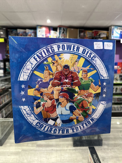 Windjammers (Sony PlayStation 4 PS4) Limited Run #92 Collector's Edition NEW!