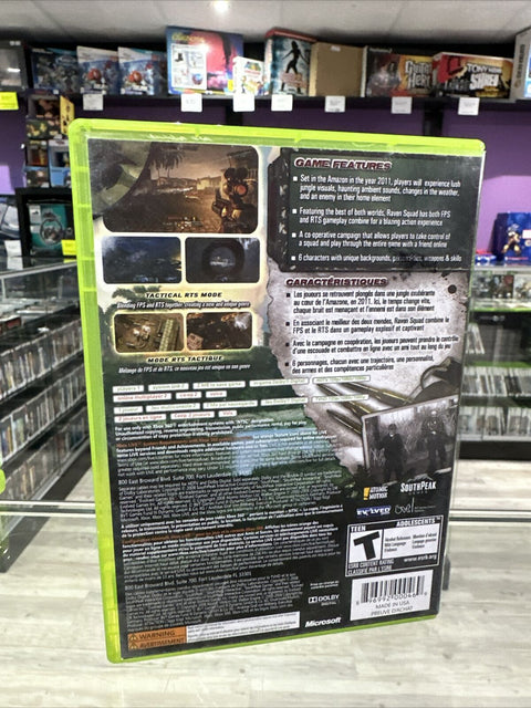 Raven Squad (Microsoft Xbox 360, 2009) CIB Complete