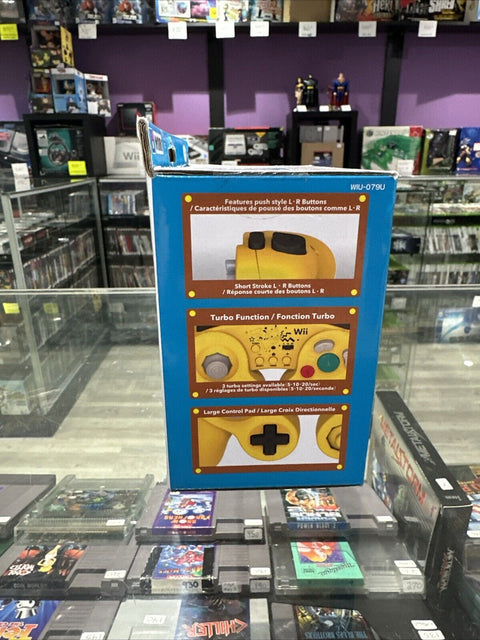Nintendo WII U Pokémon Pikachu GameCube Style Controller Battle Pad Hori
