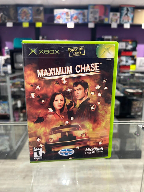 Maximum Chase (Microsoft Xbox, 2003) OG Xbox CIB Complete Tested!