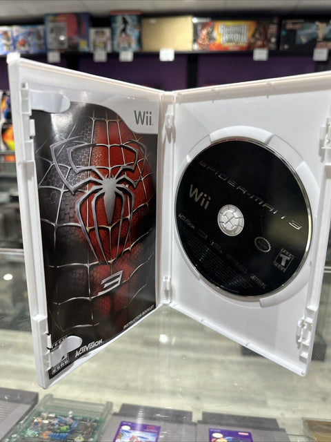 Spider-Man 3 (Nintendo Wii, 2007) Complete CIB Tested!