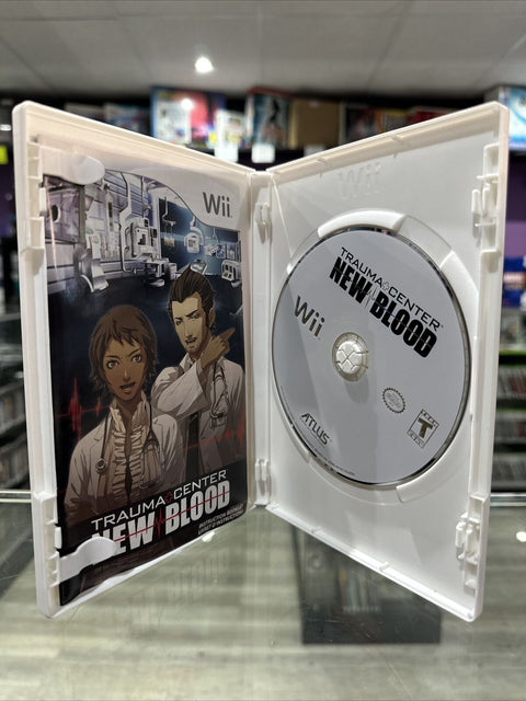 Trauma Centre New Blood (Nintendo Wii ) CIB Complete Tested!
