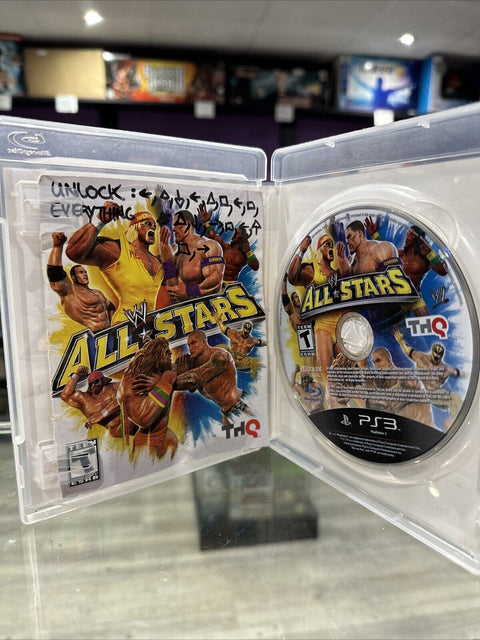 WWE All Stars (Sony PlayStation 3, 2011) PS3 Tested! *No manual*