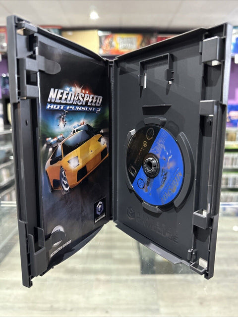 Need for Speed: Hot Pursuit 2 (Nintendo GameCube, 2002) CIB Complete Tested!