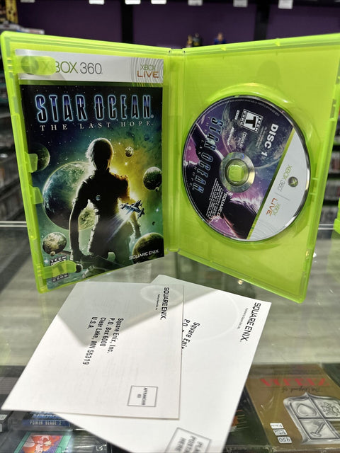 Star Ocean: The Last Hope (Microsoft Xbox 360, 2009) CIB Complete Tested!