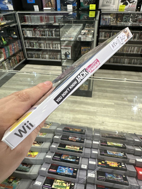 NEW! You Don't Know Jack (Nintendo Wii, 2011) Factory Sealed!