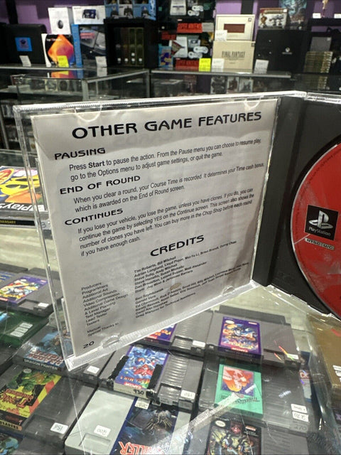 Off-World Interceptor Extreme (Sony PlayStation 1, 1995) PS1 CIB *Manual Damage*
