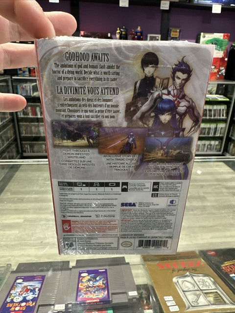 NEW! Shin Megami Tensei V SteelBook Launch Edition - Nintendo Switch - Sealed!