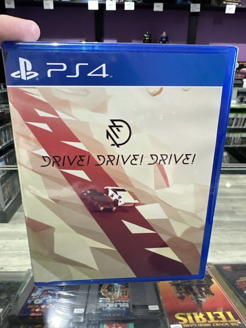 NEW! Drive! Drive! Drive! (Sony PlayStation 4, 2017) PS4 Limited Run - Sealed!