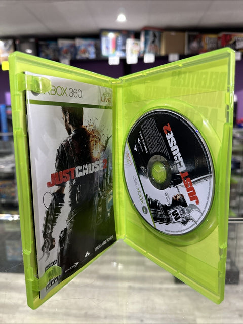 Just Cause 2 (Microsoft Xbox 360, 2010) CIB Complete Tested!