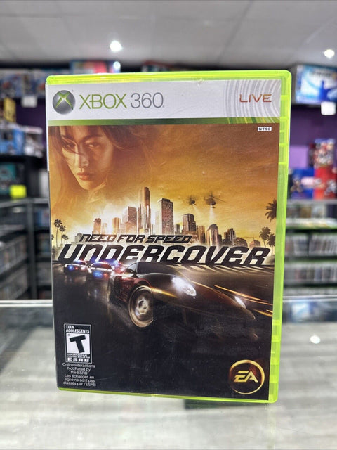 Need for Speed Undercover (Microsoft Xbox 360, 2008) CIB Complete Tested